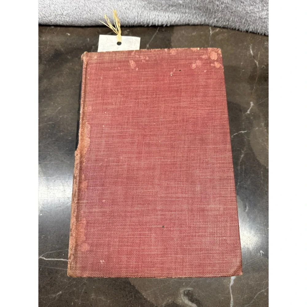 Bobbs-Merrill The Life of Andrew Jackson Book Red Vintage Biography